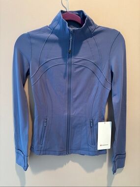 LULULEMON DEFINE JACKET *nulu in BRILLIANT BLUE SZ 4 NWT